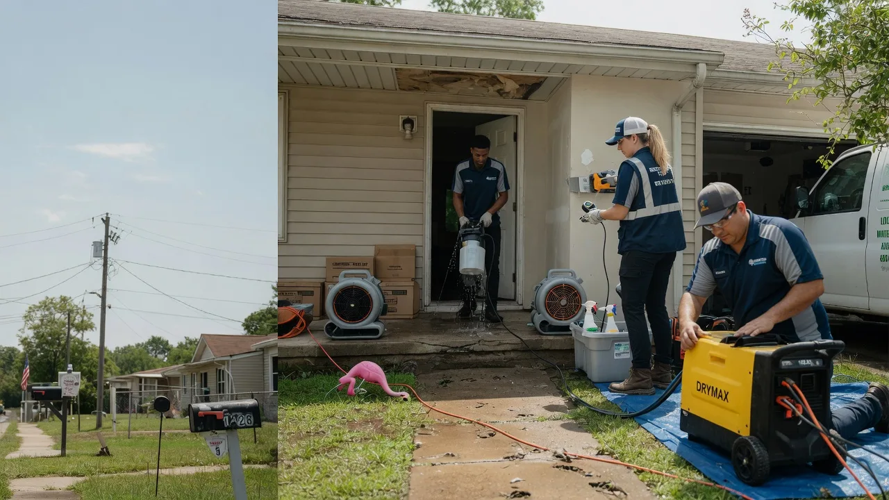 Storm Damage Water Removal in Clifton, KS near me